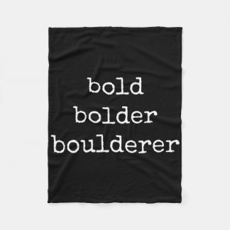 Cobertor De Velo Bouldering Bold Bolder Boulderer 