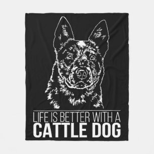 Cobertor De Velo Bovinos A vida do cão é melhor dizer que o cão é m