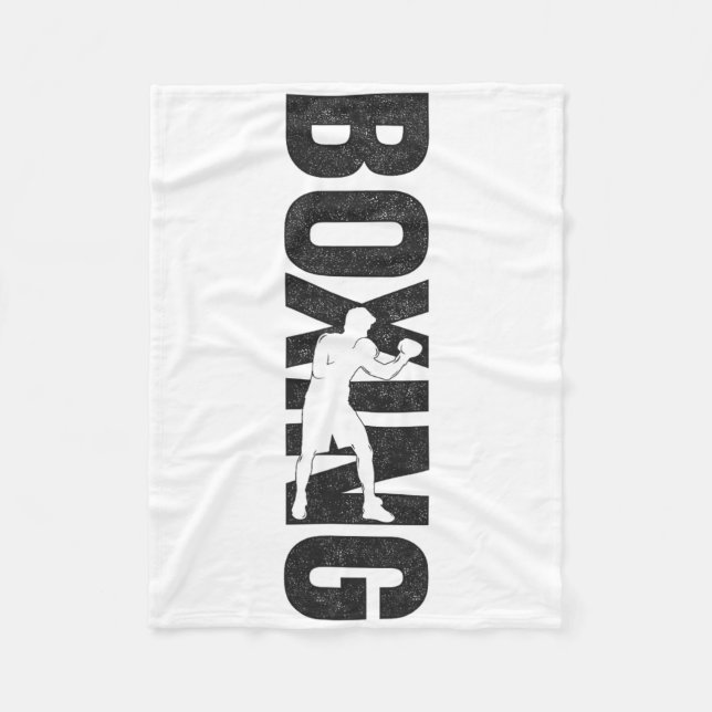 Cobertor De Velo Boxe Boxe Vintage 6  (Frente)