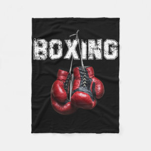 Cobertor De Velo Boxe Divertida - Eu Amo Boxe