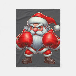 Cobertor De Velo Boxer Boxer do Jogador de Boxer do Papai Noel - Fe