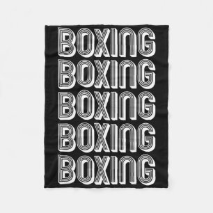 Cobertor De Velo Boxing Lover