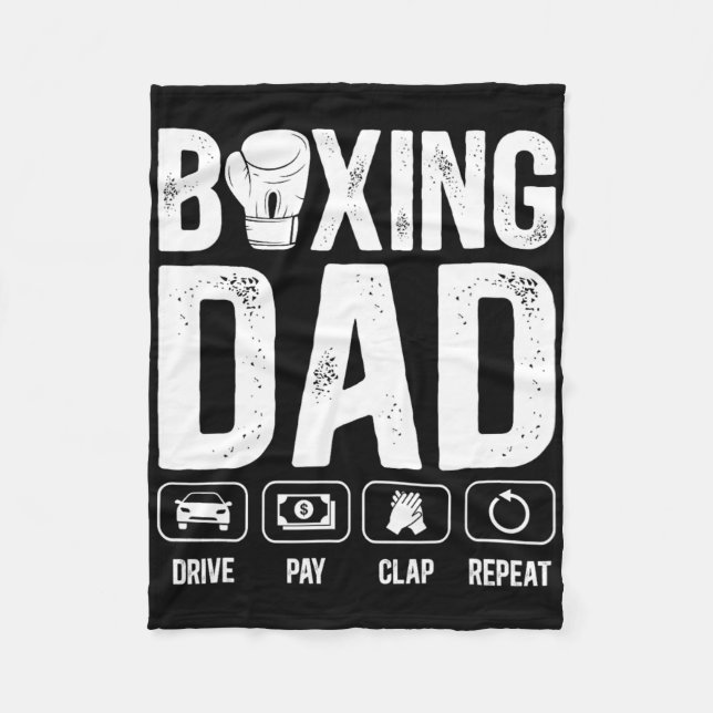 Cobertor De Velo Boxing Pai Drive Pay Clap Boxing Padre 1 (Frente)