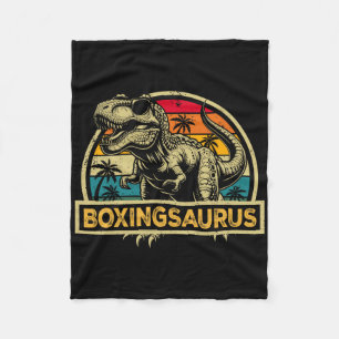 Cobertor De Velo Boxingsaurus T Rex Dinossauro Boxe Saurus Família