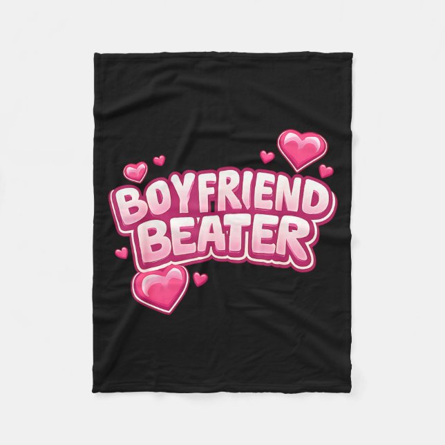 Cobertor De Velo Boyfriend Beater Funny Tee  (Frente)
