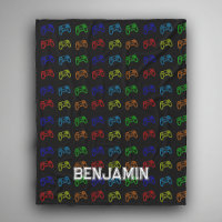 Boys Playstation Personalizada Fleece Blanket