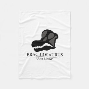 Cobertor De Velo Brachiosaurus Skull