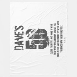 Cobertor De Velo Branca Branca Moderna 50ª Qualquer Desejo de Anive