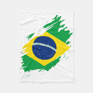 Cobertor De Velo Brasil: Bandeira do Orgulho Nacional Morde