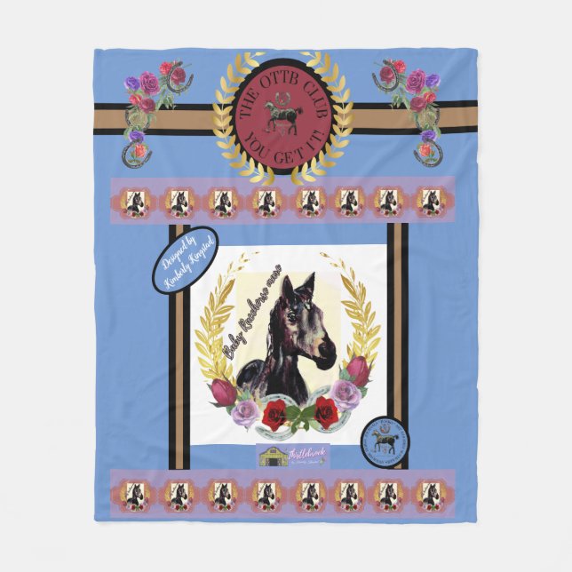 Cobertor De Velo Brhm Otto Club Fleece Blanket (Frente)