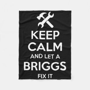 Cobertor De Velo Briggs Funny Surname Birthday Family Tree Reunião