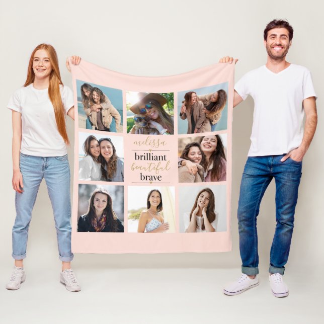 Cobertor De Velo Brilhante Bela Corajosa 8 Foto Blush Rosa (In Situ)