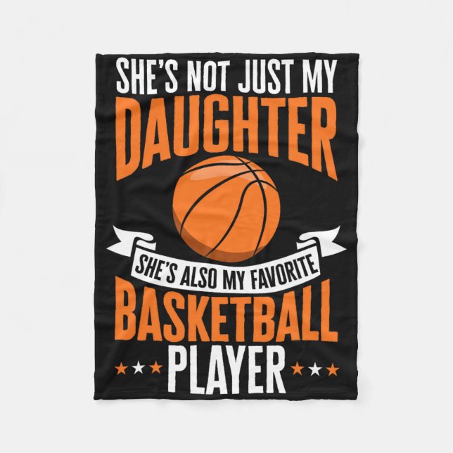 Cobertor De Velo Brincadeira Parente de Bysketbyll Ela é minha favo (Frente)