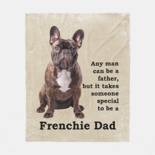 Cobertor De Velo Brindle French Bulldog Pai