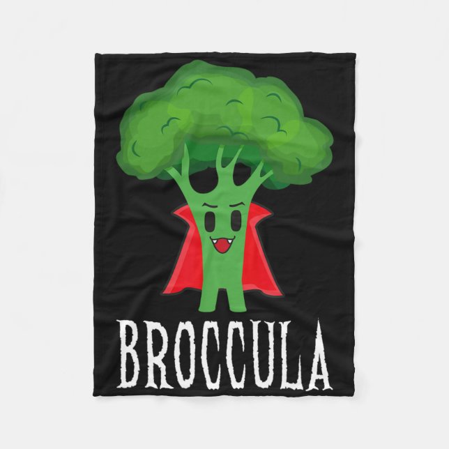 Cobertor De Velo Broccula Funny Broccoli Halloween Costume Perfumad (Frente)