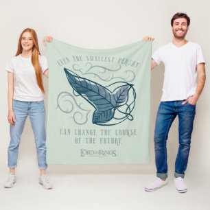 Cobertor De Velo Broche Élfico da Irmandade Citação Gráfica