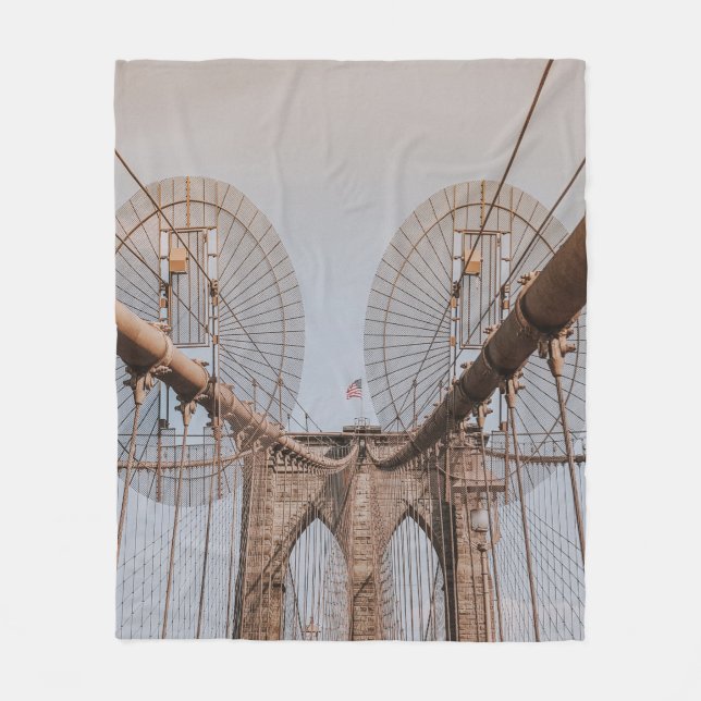 COBERTOR DE VELO BROOKLYN BRIDGE NOVA IORQUE (Frente)