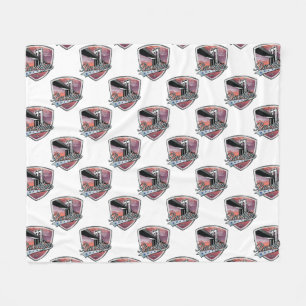 Cobertor De Velo Brooklyn Design Silver Seamless