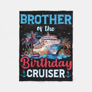 Cobertor De Velo Brother Of The Birthday Cruiser Funny Cruise Birth