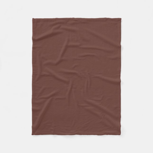 Cobertor De Velo Brown Fleece Blanket (Frente)