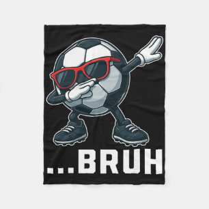 Cobertor De Velo Bruh Dabbing Futebol Byll Comédia Rapazes Homens M