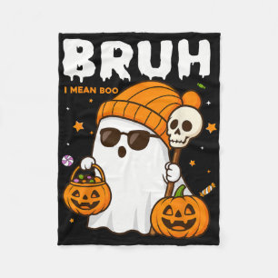 Cobertor De Velo Bruh, Eu Quero Dizer Bô Trick Ou Tratar O Fantasma