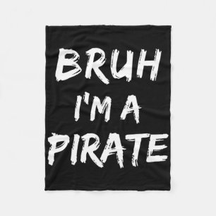 Cobertor De Velo Bruh, eu sou um fantasma pirata Engraçado e pregui