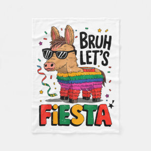 Cobertor De Velo Bruh Vamos Festa Cinco Maio Pinata Engraçado Mexic