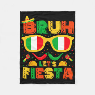 Cobertor De Velo Bruh Vamos Fiesta Cinco De Mayo, Homens Do Partido
