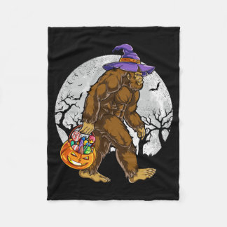 Cobertor De Velo Bruxa do Pé Grande Abóbora Halloween Meninas Mulhe