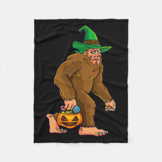 Cobertor De Velo Bruxa do Pé Grande Abóbora Halloween Meninas Mulhe