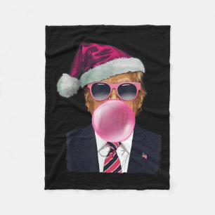 Cobertor De Velo Bubblegum Trump Soprando Bolha Goma Pia de Natal