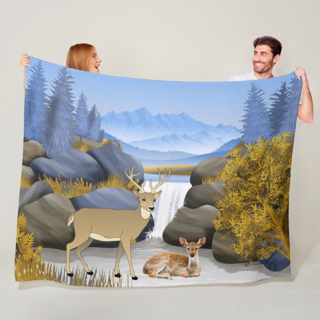 Cobertor De Velo Buck n' Cozy (In Situ)