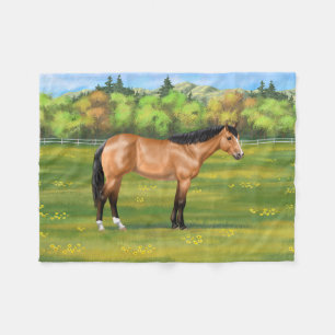 Cobertor De Velo Buckskin Dun Quarter Horse