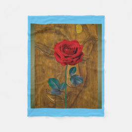 Cobertor De Velo BuddhaToday V1 #10 - MANTA AZUL SUAVE DO BUDDHA AC