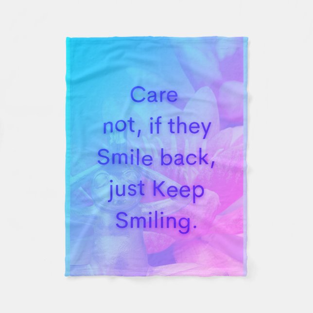 Cobertor De Velo BuddhaTodayV3.blu #8 Folha de Buda Cozy (Frente)