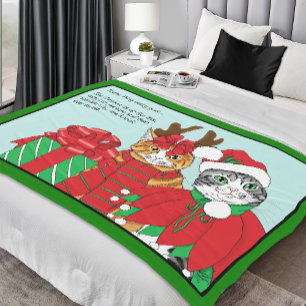 Cobertor De Velo Buddies de Natal
