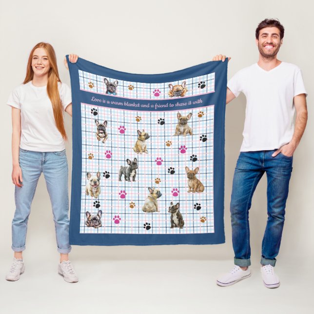 Cobertor De Velo Buldogue Francês (In Situ)