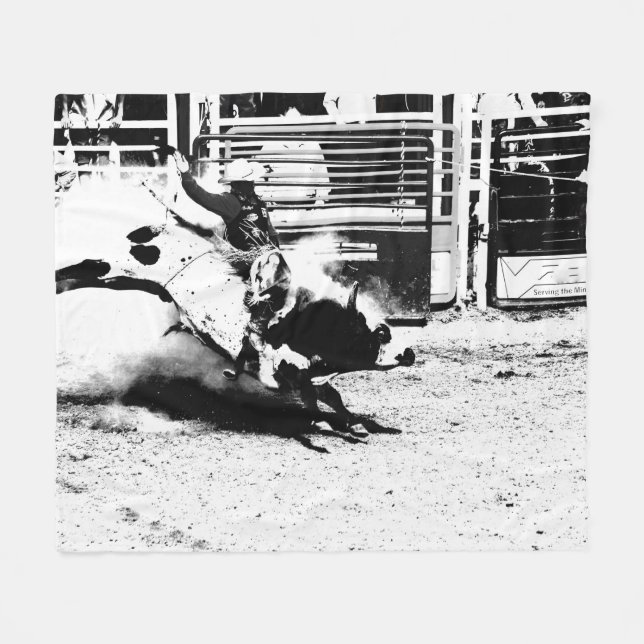 Cobertor De Velo Bull Riding Champ (Frente (Horizontal))