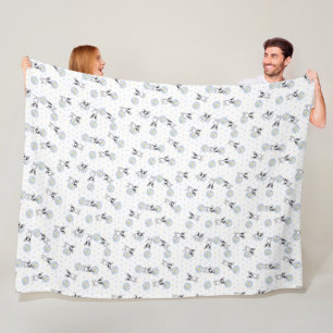 Cobertor De Velo Bulldog Francês Daisy Fleece Blanket