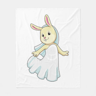 Cobertor De Velo Bunny como Noiva com Veil