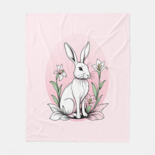 Cobertor De Velo Bunny e Lily