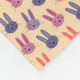 Cobertor De Velo Bunny Fleece Blanket