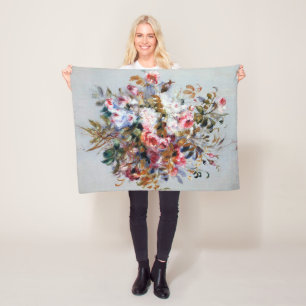 Cobertor De Velo Buquê de Rosas, Renoir