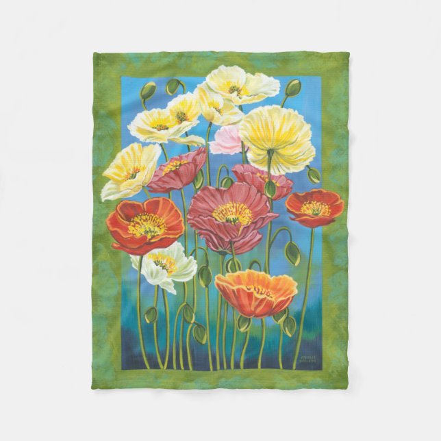 Cobertor De Velo Buquê na fronteira I (Frente)