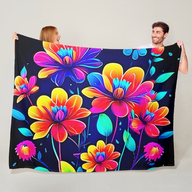 Cobertor De Velo Buquê vívido (In Situ)