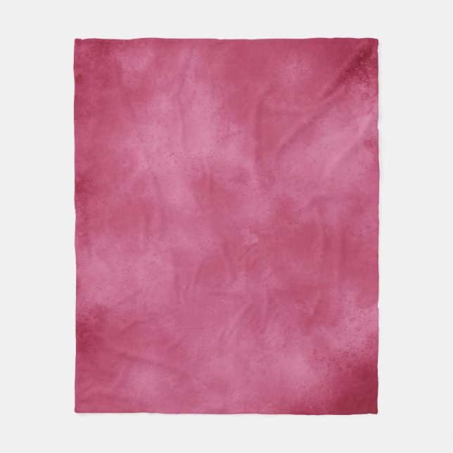 Cobertor De Velo Burgundy Blush Fleece Blanket (Frente)