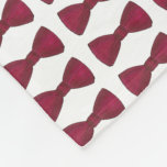 Cobertor De Velo Burgundy Bowtie Festa de Bachelor de Casamento de<br><div class="desc">Apresenta uma ilustração original de uma gravata pesada de arco. Perfeito para casamentos, noivados, bailes de formatura, aniversários, despedida de solteiro e outras celebrações. O Designer está disponível para criar e carregar designs personalizados para corresponder às cores e temas do seu casamento ou evento — clique em "Pedir a este...</div>