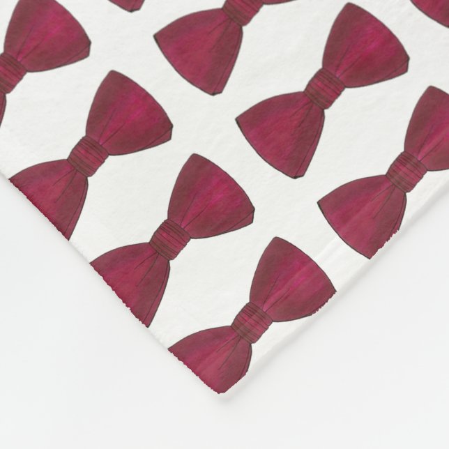 Cobertor De Velo Burgundy Bowtie Festa de Bachelor de Casamento de  (Quina)