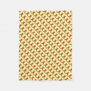 Cobertor De Velo Burgundy Standard Ribbon por Kenneth Yoncich